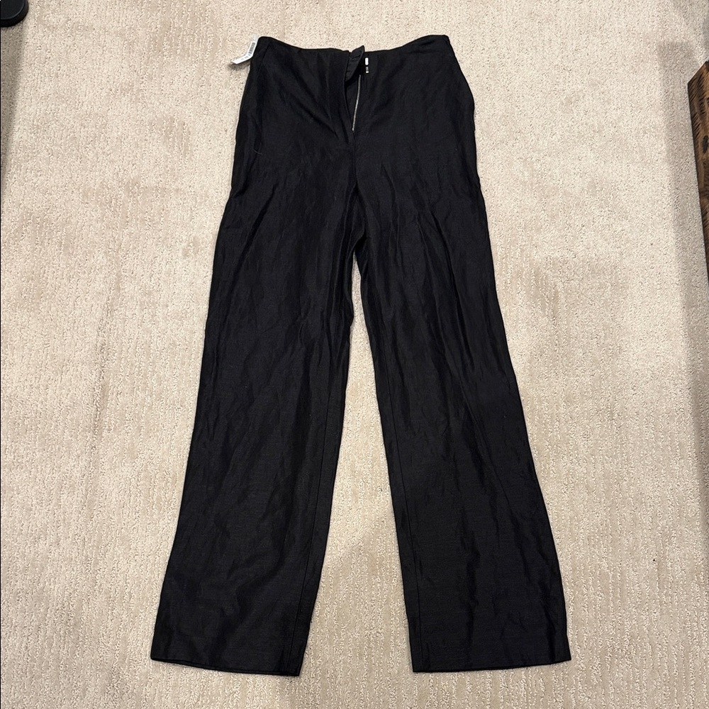 Wilfred Women’s Black Wide-Leg Dress Pants